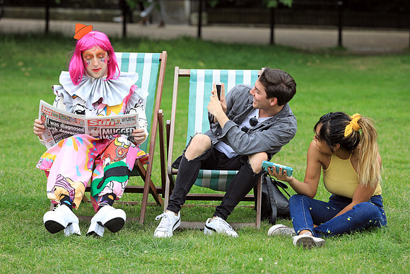 Nick Pritchard as Grayson Perry - 7th June 2018
