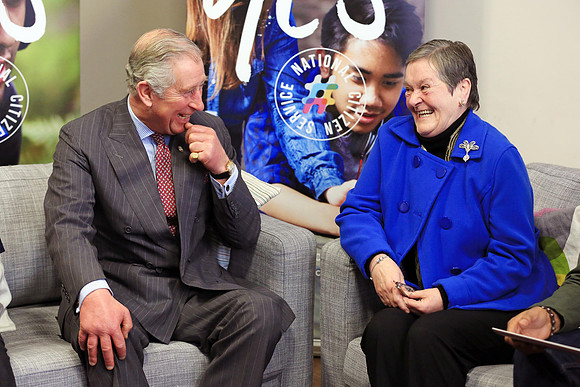 HRH The Prince of Wales during a Royal Visit