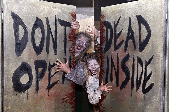 New Walking Dead Rollercoaster, Thorpe Park - 29th March 2018