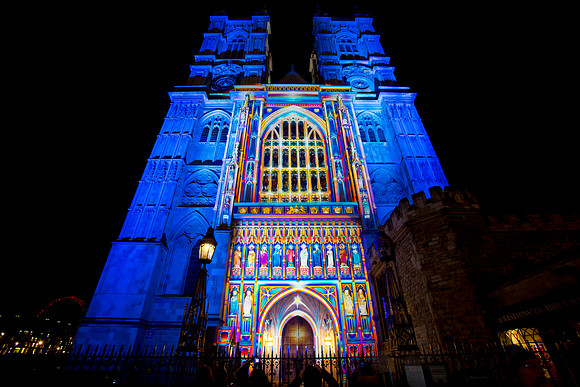 Lumiere Light Festival in London.