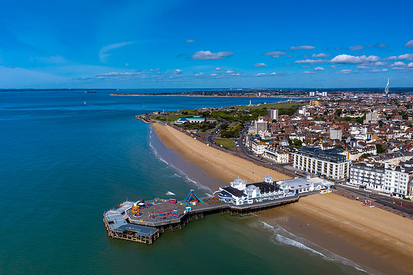 Southsea Beach, near Portsmouth in Hampshire - 12th May 2020